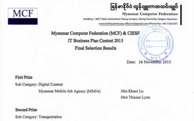 IT Business Plan Contest 2015 (Final Selection Results)