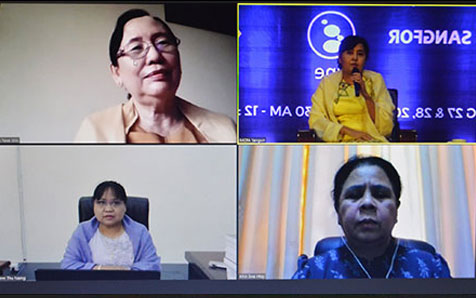 CIO/CTO Online Conference” Webinar သို့ ဒုတိယဥက္ကဋ္ဌ ဒေါက်တာနွဲ့နွဲ့ဝင်း နှင့် တွဲဖက်အတွင်းရေးမှူး ဒေါက်တာအေးအေးသင်း တက်ရောက် ဆွေးနွေး