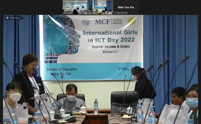 International Girls in ICT Day 2022 အခမ်းအနားကျင်းပ